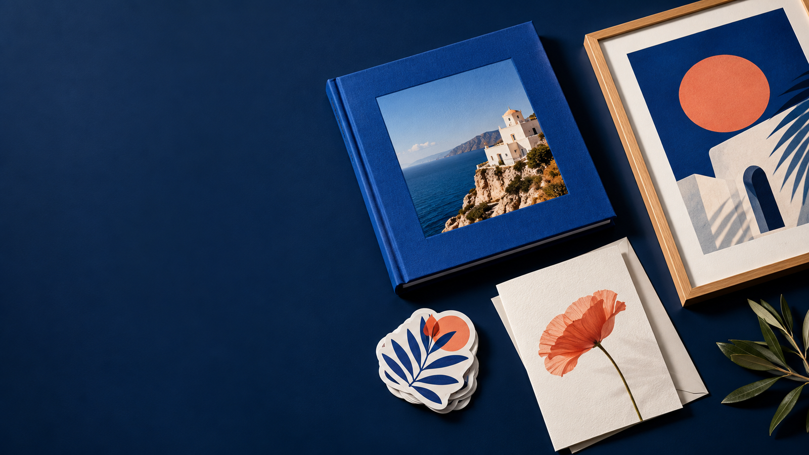 A collection of thoughtfully printed paper goods