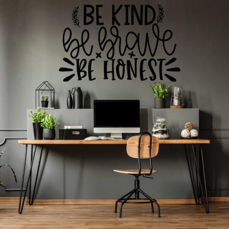 Be Kind Be Brave Be Honest
